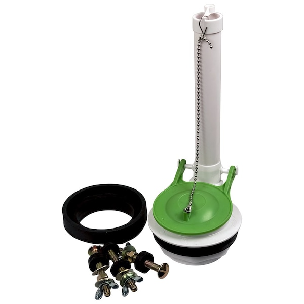 3 In. Flush Valve W/Flapr & Cc Kit